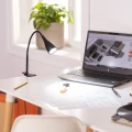 Lampa z Klamrą Czarna Abruzzo Vincenzo GU10-lapp.jpg
