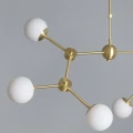 Lampa Sufitowa Złota Kule Mleczne Abruzzo Ricardo 6xE270-close.jpg