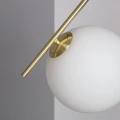 Lampa Wisząca Złota Kula Mleczna Abruzzo Toscana E14-close.jpg
