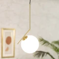 Lampa Wisząca Złota Kula Mleczna Abruzzo Toscana E14-top.jpg