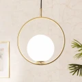 Lampa Wisząca Złota Kula Mleczna Abruzzo Rossi E27-light.jpg