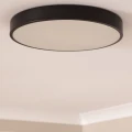 Plafon LED 30W Okrągły Czarny 40cm CCT Abruzzo Fabri-close.jpg