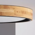 Plafon LED 20W Okrągły 47 cm Drewaniany CCT Abruzzo Vero-closeup.jpg