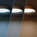 Plafon LED 20W Okrągły 47cm Drewaniany CCT do Wyboru Abruzzo Vero Black-triple.jpg