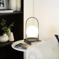 Lampa Stołowa Zewnętrzna LED Przenośna Ładowalna 2.5W z Akumulatorem USB 1800 mAh-4000K-book.jpg