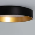 Plafon LED 20W Okrągły Czarno Złoty 45cm CCT Abruzzo Roma-close.jpg