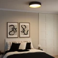 Plafon LED 20W Okrągły Czarno Złoty 45cm CCT Abruzzo Roma-warm.jpg