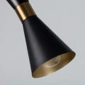 Lampa Wisząca złoto-czarna Abruzzo Salvatore Variant E27-close.jpg