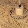 Lampa Wisząca Bambusa Kapelusz Boho Abrruzzo Ponti E27 Top