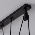 Lampa Wisząca Retro Czarna Abruzo Monte 3xE27 Top
