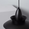 Lampa Wisząca czarna Abruzzo Luppo E27 Top