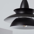 Lampa Wisząca czarna Abruzzo Luppo E27 Closeup