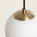 Lampa Wisząca szklane Kule Złota Abruzzo Dante 5xE27 Top