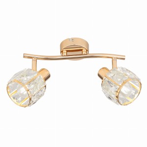 Lampa sufitowa E14 2xE14 złota 92-23483 Candellux