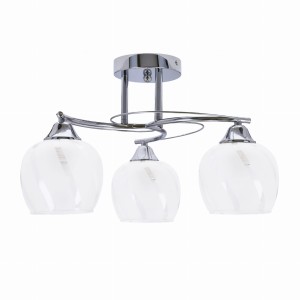 Lampa sufitowa Prego 3-punktowa srebrna 33-09456 Candellux