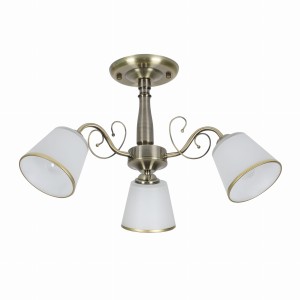 Lampa sufitowa Losanna 3xE27 patynowa 33-26590 Candellux