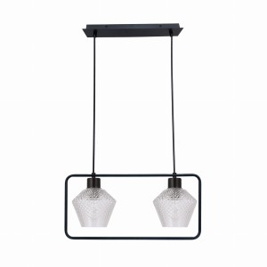 Lampa wisząca Niko czarny 2xE27 32-26859 - Candellux Lighting