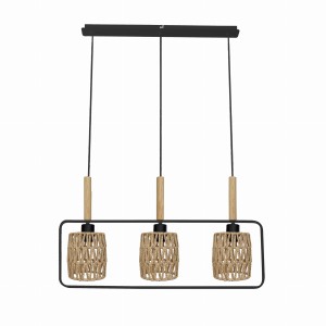 Abażur Crown czarny + beżowy 3xE27 33-26781 - Candellux Lighting