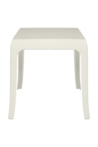 Stolik GHOST beżowy - poliwęglan