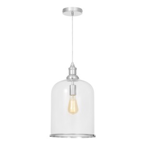 LAMPA WISZĄCA CHROMOWANA NOWOCZESNA SARINI