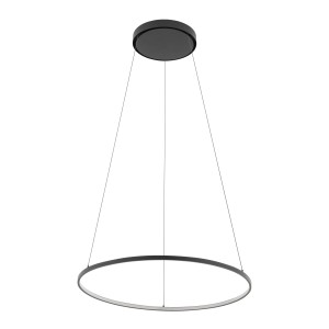 Lampa wisząca Circolo czarny LED zintegrowany - Nowodvorski