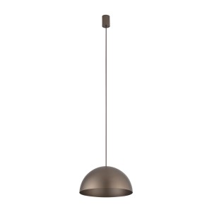 Lampa wisząca Hemisphere Super satynowy czekoladowy 1 pkt GX53 - Nowodvorski