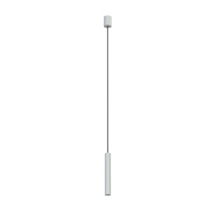 Lampa wisząca Fourty M jedwabisty szary 1 pkt GU10 R35 - Nowodvorski