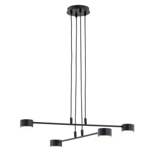 Lampa wisząca Modus czarny 4x GX53 - Emibig