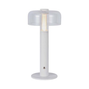 Lampka Biurkowa Nocna V-TAC 1W LED 30cm Ładowanie USB Ściemnianie Biała VT-1049 3000K 100lm