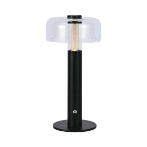 Lampka Biurkowa Nocna V-TAC 1W LED 30cm Ładowanie USB Ściemnianie Czarna VT-1049 3000K 100lm