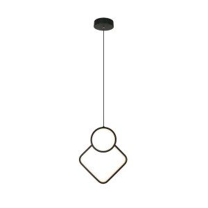 Oprawa Zwieszana V-TAC 12W LED Czarna VT-7917 4000K 1300lm