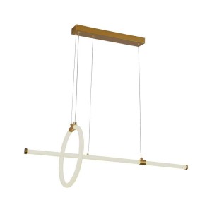 Oprawa Zwieszana V-TAC 16W LED Złota VT-7818 3000K 1820lm