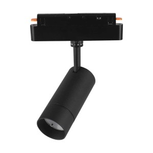 Oprawa Zwis Szynosystemu 48V V-TAC 8W LED CCT 27st SMART WiFi TRACKLIGHT Czarna VT-908D 2700K-6400K 700lm 3 Lata Gwarancji