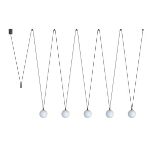 Lampa wisząca Sling czarny 5 pkt G9 - Nowodvorski