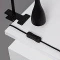Lampa z Klamrą Czarna Abruzzo Vincenzo GU10-onoff.jpg
