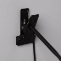 Lampa z Klamrą Czarna Abruzzo Vincenzo GU10-wall.jpg
