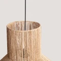 Lampa Wisząca Boho z Włókna Naturalnego Zewnętrzna Abruzzo Paola 50cm E27-topside.jpg