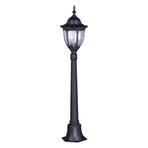 Lampa ogrodowa stojąca K-6007A/L CZARNY z serii VASCO