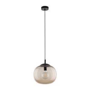 Lampa wisząca Vibe Topaz Czarny 1x E27 - TK Lighting