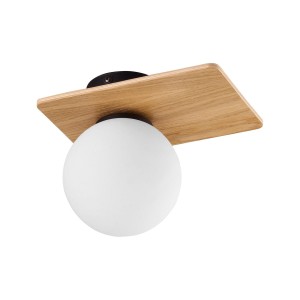 Lampa sufitowa Bianca Wood Biały, Sosna 1x G9 - TK Lighting