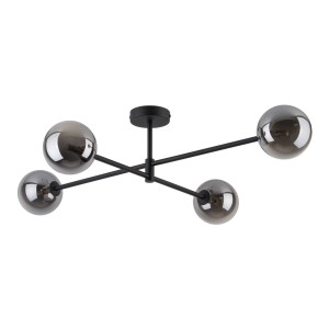 Lampa sufitowa Sarius Black / 4x G9 - TK Lighting