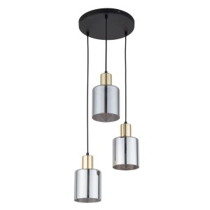 Lampa wisząca Sierra Gold 3x E27 - TK Lighting