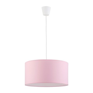 Lampa wisząca Rondo Kids Pink Biały 1x E27 - TK Lighting