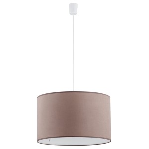 Lampa wisząca Rondo Cappuccino Biały 1x E27 - TK Lighting