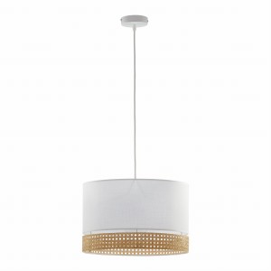 Lampa wisząca Paglia White 1x E27 - TK Lighting