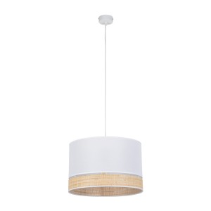 Lampa wisząca Paglia New White 1x E27 - TK Lighting