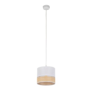 Lampa wisząca Paglia New White 1x E27 - TK Lighting