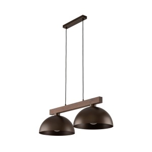 Lampa wisząca Oslo Brown 2x E27 - TK Lighting