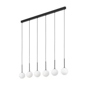 Lampa wisząca Martin Black White 6x G9 - TK Lighting