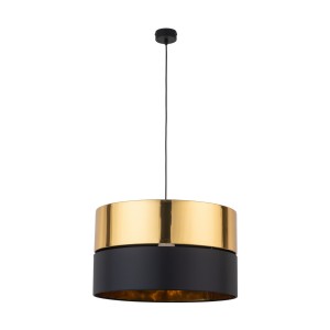 Lampa wisząca Hilton Black/Gold 1x E27 - TK Lighting